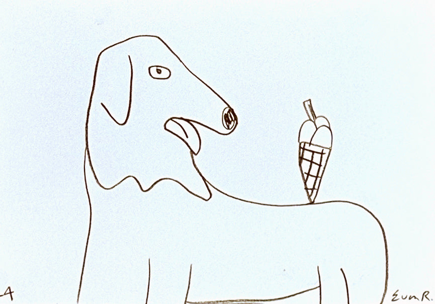 Euan Roberts - Dog w/ Ice Cream