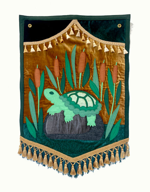 Kathryn Balistrei - Turtle in the Cattails